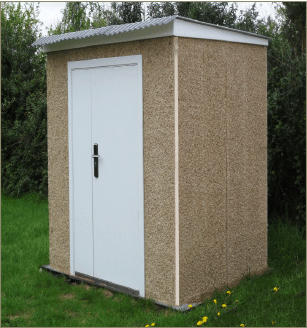 The Popular Shed in the garden