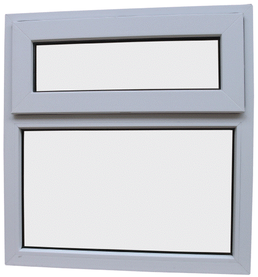 uPVC Windows: Our range of uPVC windows are available in 2’8″ and 4′ widths as standard. Available as a fixed, top opening or a horizontal sliding unit we have a style to suit your building. Also available is a full length 16″ wide top opening window for extra light.